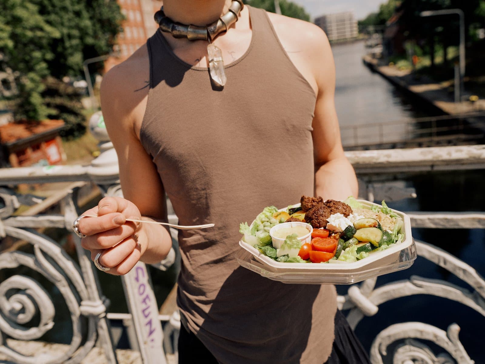 CLYR performance plate held in hand